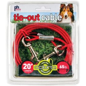 Prevue Pet Products 20 Foot Tie Out Cable Medium Duty