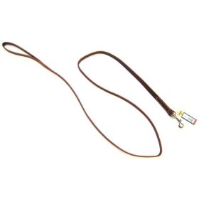 Circle T Latigo Leather Lead (Option: 6' Long x 3/4" Wide)